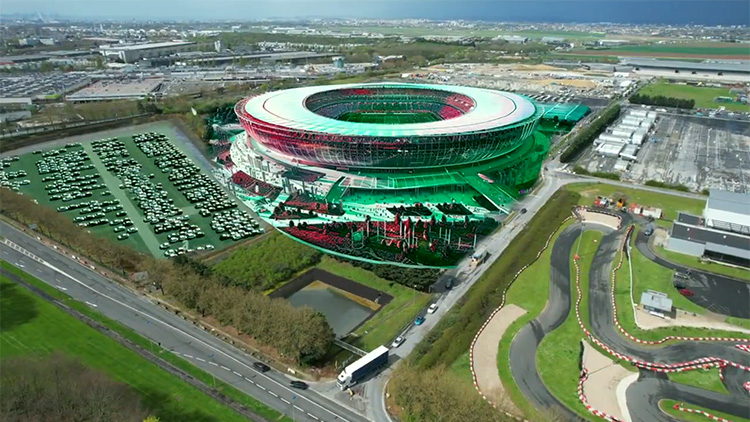 PSG : Le futur stade à Aulnay-sous-Bois