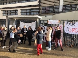 REPORTAGE. À Aulnay-sous-Bois, opération « collège désert » en soutien à la grève des enseignants